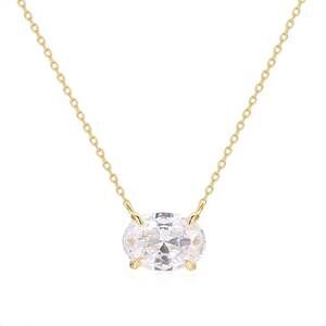 NEW STARLETTE women's dolly necklace in clear